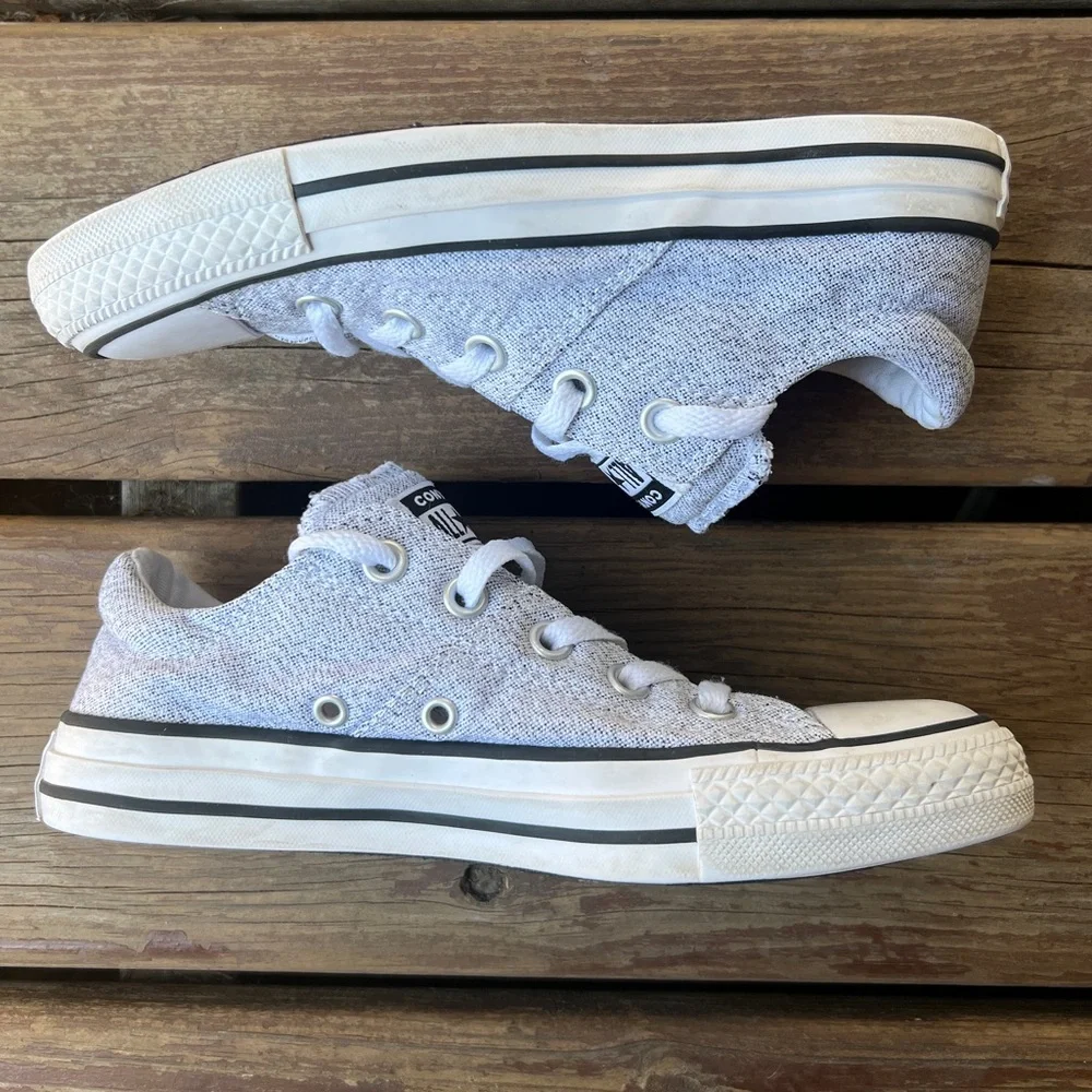 Converse Chuck Taylor All Star Women's Madison Oxford Gray Sneaker Size 6 Womens